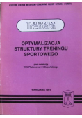 Optymalizacja struktury treningu sportowego