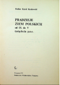 Pradzieje ziem polskich od IX do V tysiąclecia pne
