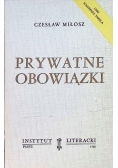 Prywatne obowiązki