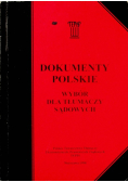 Dokumenty polskie Wybór dla tłumaczy