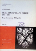 Prasa studencka w Polsce 1918 - 1939