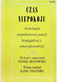 Czas niepokoju Antologia współczesnej poezji Brytyjskiej i Amerykańskiej