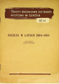 Galicja w latach 1864-1914