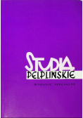 Studia Pelplińskie ,Tom XXXIII