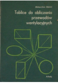 Tablice do obliczania przewodów wentylacyjnych