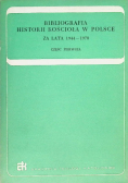 Bibliografia historii kościoła w Polsce Za lata 1944 - 1970 Część 1