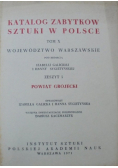 Katalog zabytków sztuki w Polsce Tom X Zeszyt 5