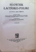 Słownik Łacińsko - Polski  1925 r.
