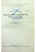 Obiektywny charakter praw historii