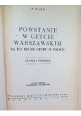 Powstanie w Getcie Warszawskim