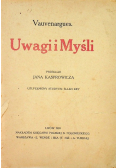 Uwagi i myśli