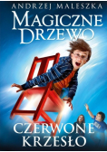 Magiczne Drzewo Czerwone krzesło