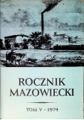 Rocznik Mazowiecki Tom V