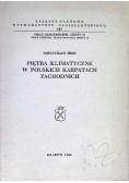 Piętra klimatyczne w polskich Karpatach Zachodnich