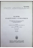 Słownik starożytności słowiańskich Tom 4 Część 2