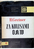 Za kulisami OKW