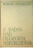 Z badań nad Filozofią Współczesną