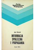 Informacja społeczna i propaganda
