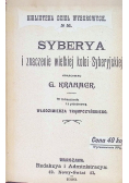 Syberya i znaczenie wielkiej kolei Syberyjskiej 1898 r.
