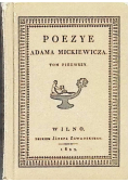 Mickiewicz poezye Tom 1