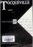 Tocqueville Listy