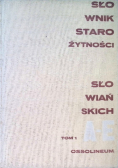 Słownik Starożytności Słowiańskich Tom 1
