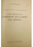 Od białego caratu do czerwonego Tom III Lata przełomu Romanow, Pugaczew czy Pestel, 1928 r.