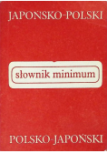 Słownik minimum japońsko - polski polsko - japoński