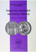 Fragmenty wspomnień wileńskiego obrońcy