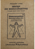 Wstęp do bioenergetyki