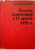 Geneza konstytucji z 17 marca 1921 r.