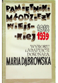 Pamiętniki młodzieży wiejskiej 1918 - 1939
