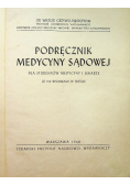 Podręcznik medycyny sądowej 1948 r.