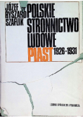 Polskie Stronnictwo Ludowe Piast 1926 - 1931