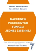 Rachunek pochodnych funkcji jednej zmiennej Zeszyt 7