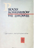 Proces komunistów we Lwowie Sprawa świętojurska