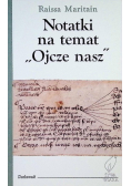 Notatki na temat "Ojcze Nasz"