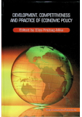Development, Competitiveness and Practice of Economic Policy