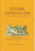 Studia Genealogiczne Tom 2