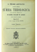 Summa Theologica Tomus Tertius 1928 r.