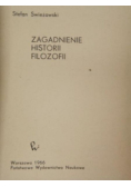 Zagadnienie historii filozofii
