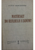 Materiały do refleksji i zadumy