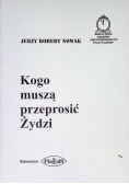 Kogo muszą przeprosić Żydzi