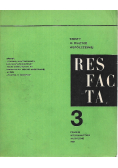 Teksty o muzyce współczesnej Resfacta 3