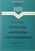 Geometria analityczna wielowymiarowa