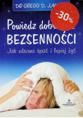 Powiedz dobranoc bezsenności