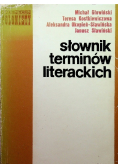 Słownik terminów literackich