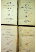 Żyd wieczny tułacz Tom 1 do 4 1929 r.