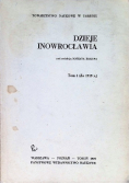 Dzieje Inowrocławia Tom I