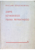 Zarys rzymskiego prawa prywatnego